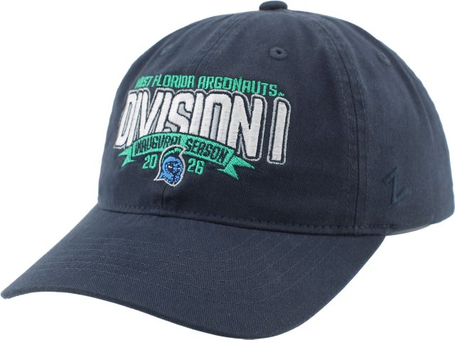 University of West Florida Argonauts Football Inaugural DI Season Adjustable Cap