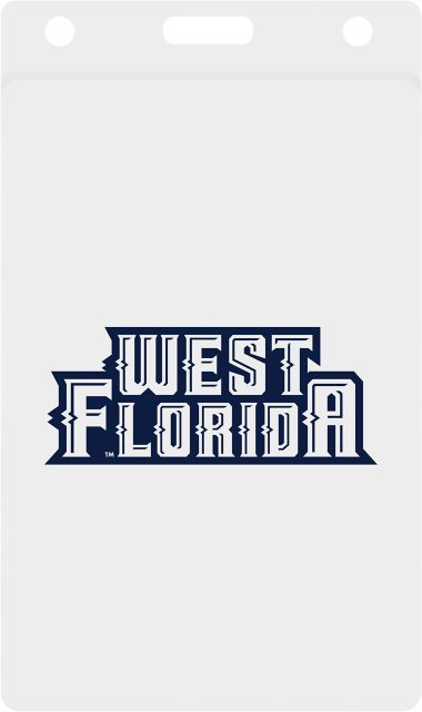 University of West Florida Thumb Notch Card Guard