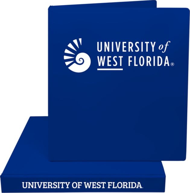 University of West Florida 1'' Vinyl Binder