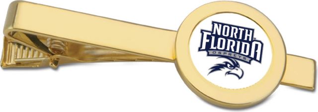 CSI Gold Tie Bar With Colored Medallian - ONLINE ONLY