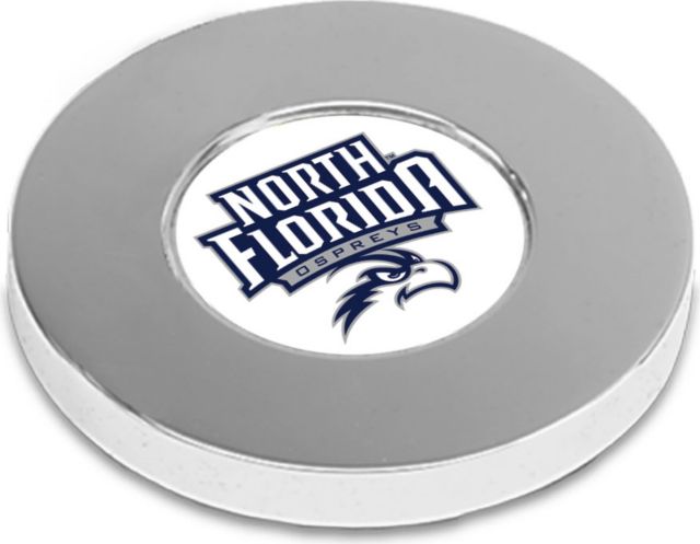 CSI Silver Paperwitheight (Gift Boxed) With Colored Medallion - ONLINE ONLY