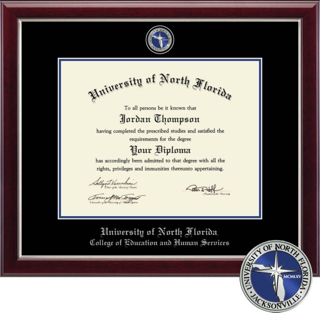 UNF COEHS Master/Doctor 11'' x 14'' Masterpiece Diploma Frame - ONLINE ONLY