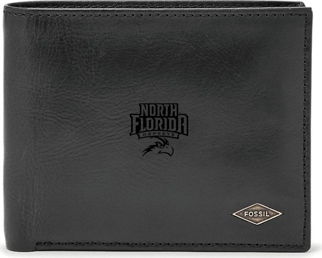 Fossil Leather Ryan RFID Passcase - Black - ONLINE ONLY