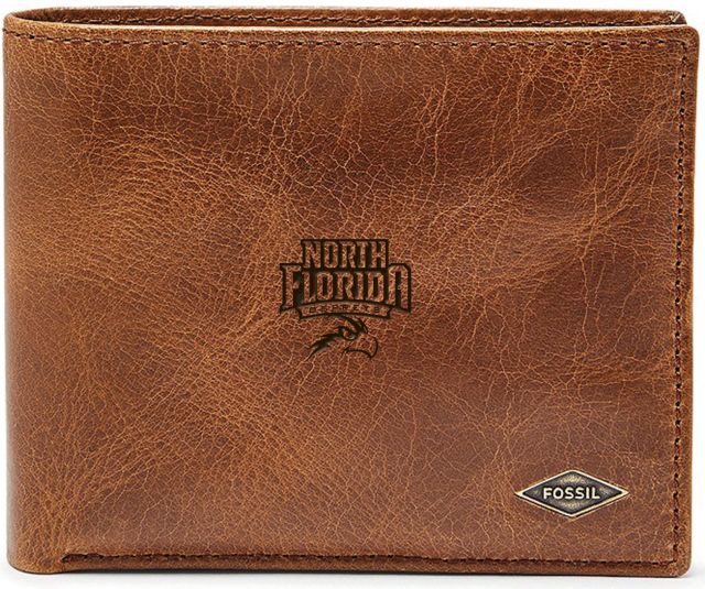 Fossil Leather Ryan RFID Passcase - Dark Brown - ONLINE ONLY