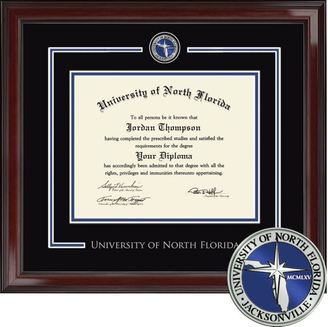 UNF Bachelor 8.5'' x 11'' Showcase Diploma Frame