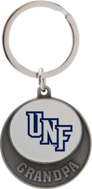 University of North Florida Grandpa Keychain