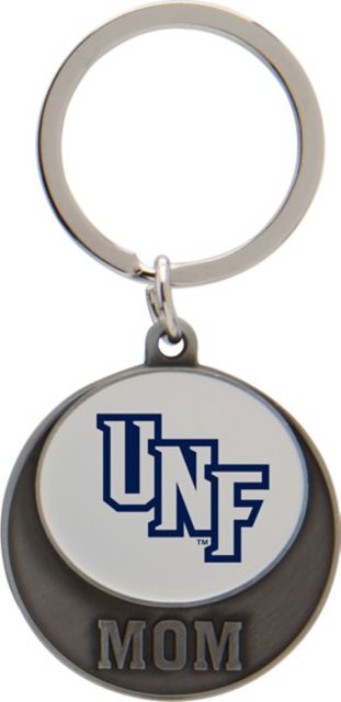 University of North Florida Mom Keychain
