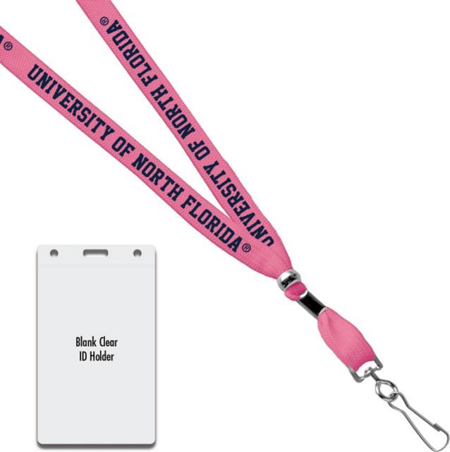 University of North Florida Card Dispenser Lanyard
