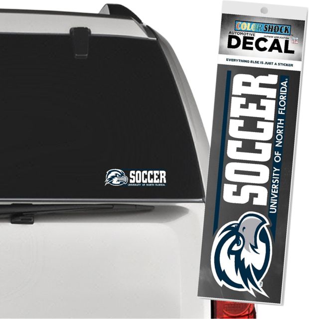 University of North Florida Ospreys Soccer Decal