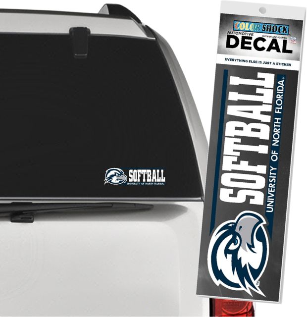 University of North Florida Ospreys Softball Decal