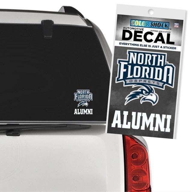 University of North Florida Ospreys Alumni Decal
