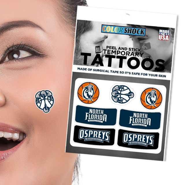 University of North Florida Basketball Body Decal