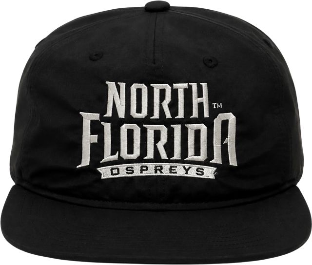 University of North Florida 5 Panel Performance Adjustable Snapback Cap