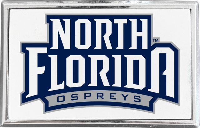 University of North Florida Rectangle Adhesive Emblem