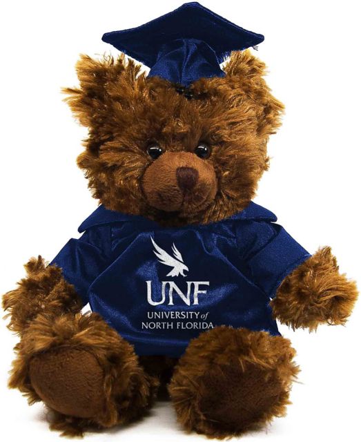 University of North Florida 10'' Graduation Bear