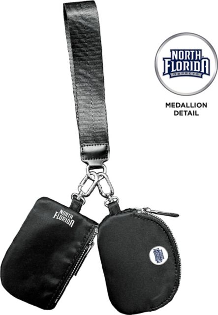 University of North Florida Oversized Key Strap Coin Purse