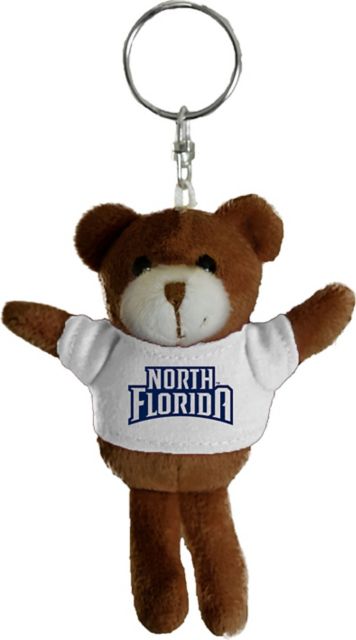 University of North Florida Plush Keychain