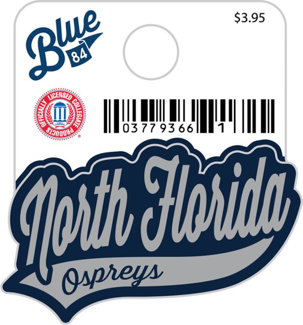 University of North Florida Mini Sticker