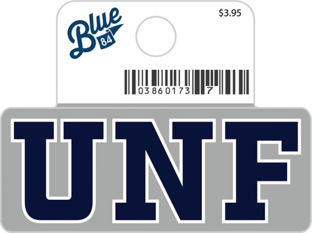University of North Florida Mini Sticker
