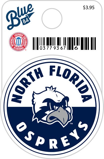 University of North Florida Ospreys Mini Sticker