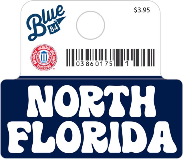 University of North Florida Mini Sticker
