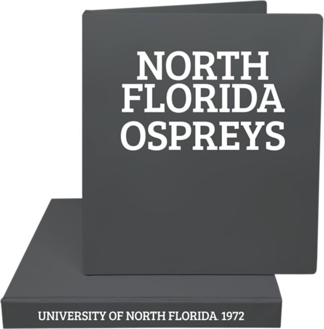 University of North Florida 1'' Vinyl Binder