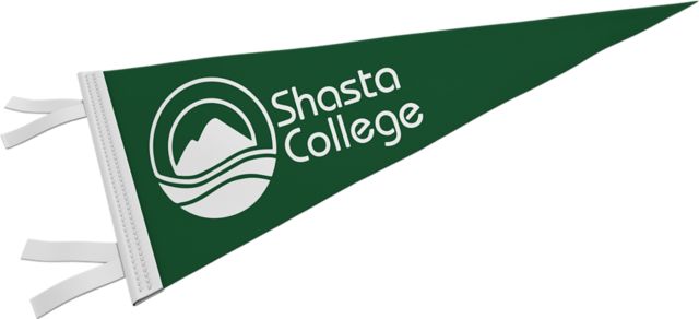 Shasta College 9'' x 24'' Pennant
