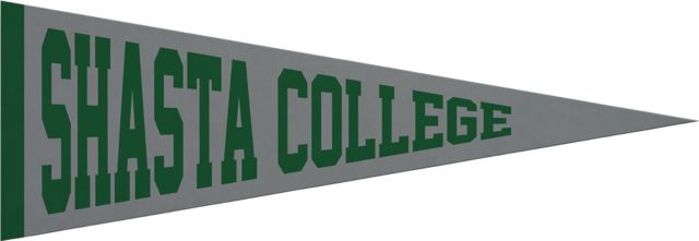Shasta College 5x15 Pennant