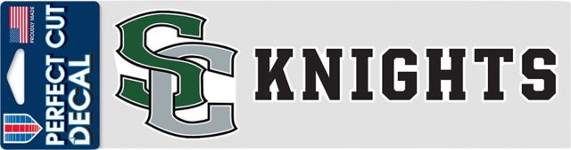 Shasta College Knights 3 x 10 Perfect Cut Decal