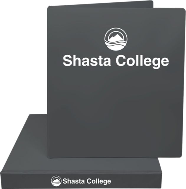 Shasta College 1'' Vinyl Binder