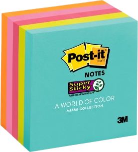 Post-It SS Supernova Neons 5ct