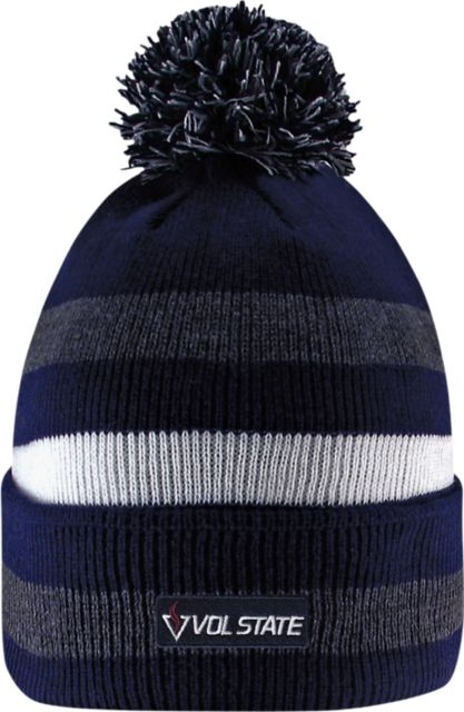 Volunteer State Community College Knit Cuff Pom Hat