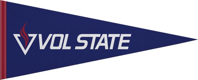 Volunteer State Community College 12"X30" Full Color Pennant