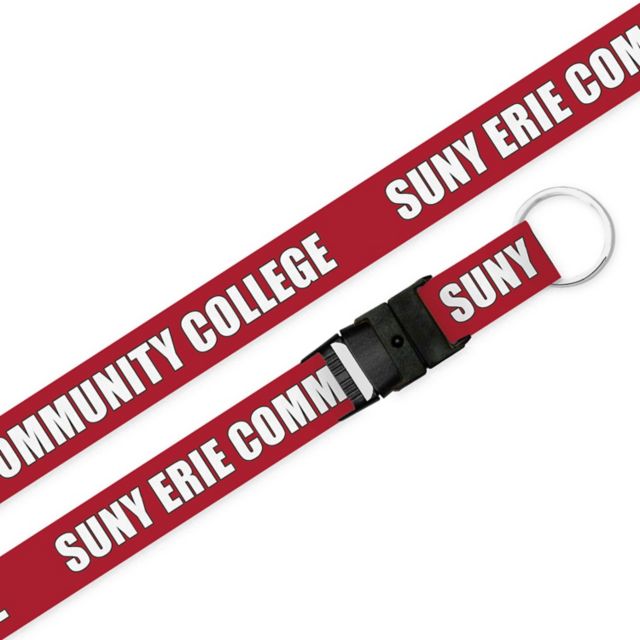 Erie Community College Lanyard with Buckle
