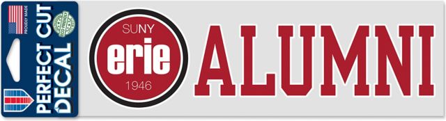 Erie Community College 3x10 Alumni Decal