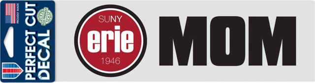 Erie Community College 3x10 Mom Decal