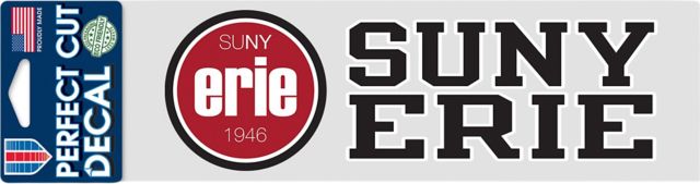 Erie Community College 3x10 Decal