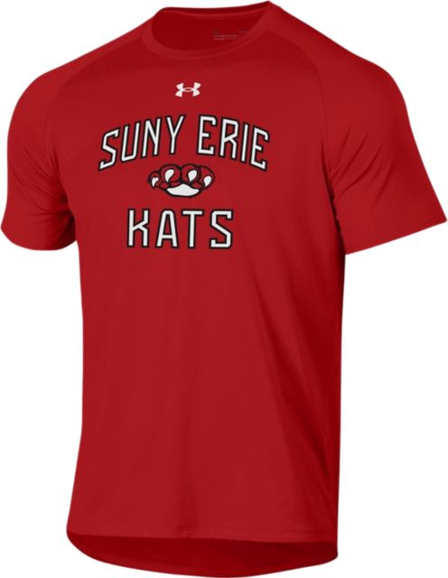 Erie Community College Kats Short Sleeve Tech T-Shirt