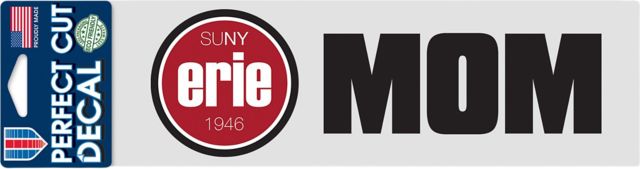 Erie Community College 3'' x 10'' Mom Decal