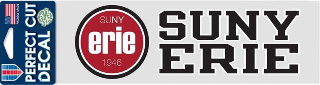 Erie Community College 3x10 Decal