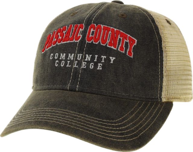Passaic County Community College Patch Trucker Cap
