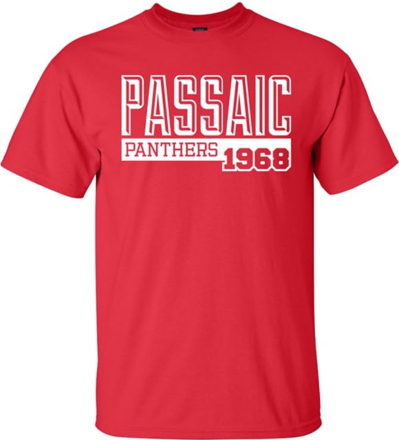 Passaic County Community College Panthers Short Sleeve T-Shirt