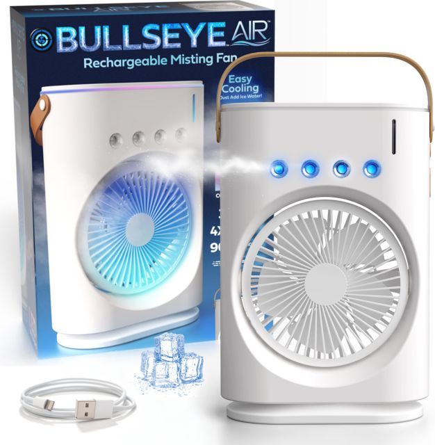 Rechargeable Misting Fan