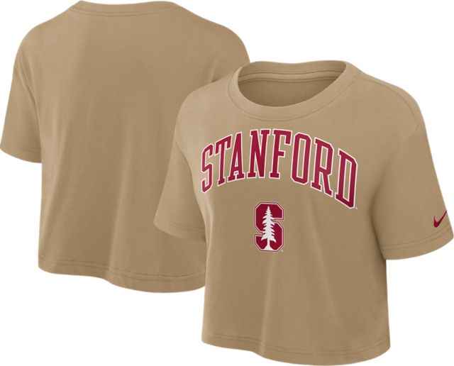 Stanford University Cardinal Women's Crop Short Sleeve T-Shirt