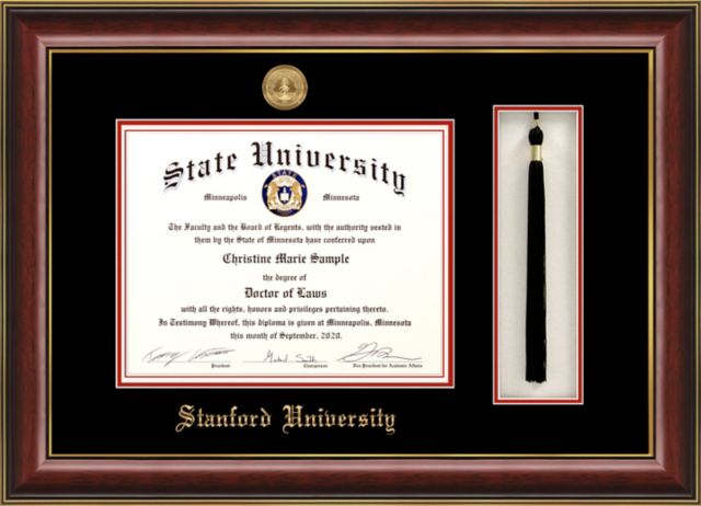 Stanford University 8.5 x 11 Diploma Frame