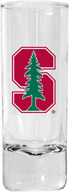 Stanford University Cardinal 2 oz. Tall Collector's Glass