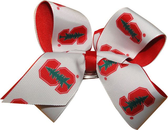 Stanford University Child 2-Toned Hairbow
