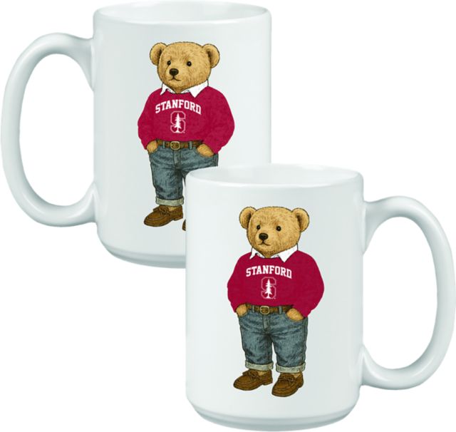 Stanford University 15 oz. Teddy Bear Mug