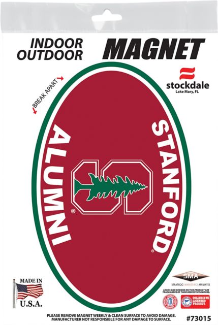 Stanford University Alumni 3.5 x 5.5 Oval Magnet