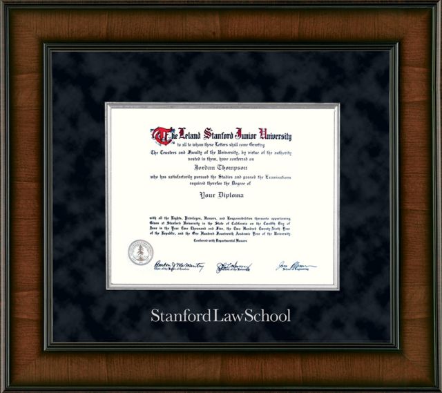 Church Hill Classics Presidential Diploma Frame. Law School  - ONLINE ONLY